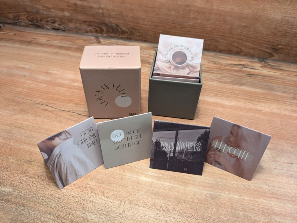 Leben in Fülle - 40 Wunschkärtchen