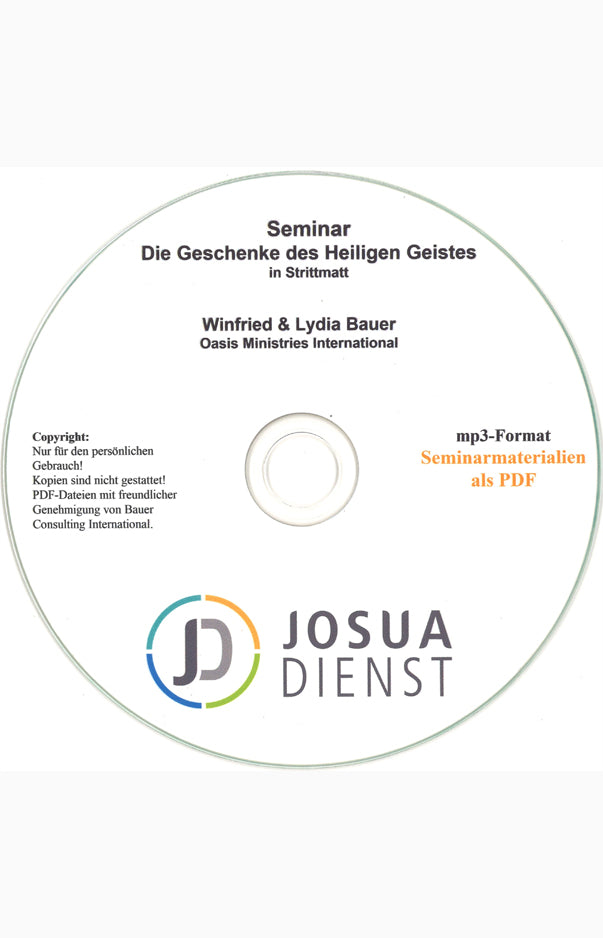 MP3-CD Die Geschenke des Heiligen Geistes