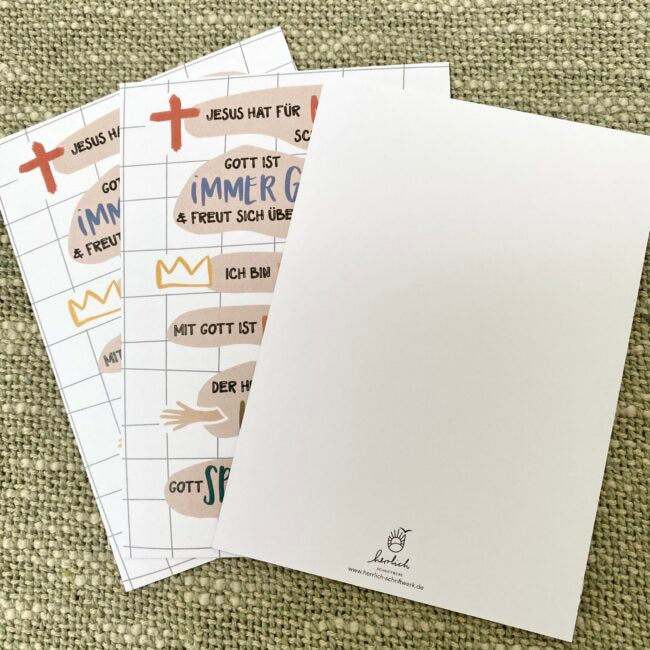 Postkarte „faith foundation | für Kids | A6