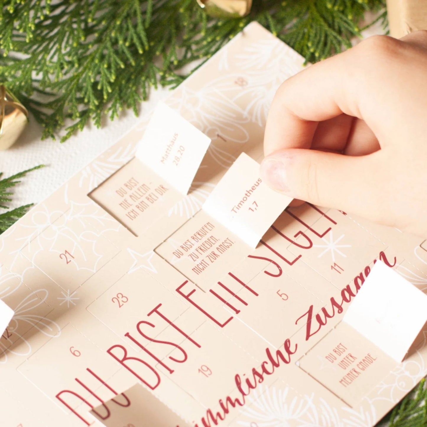 Adventskalender mit Bibelversen
