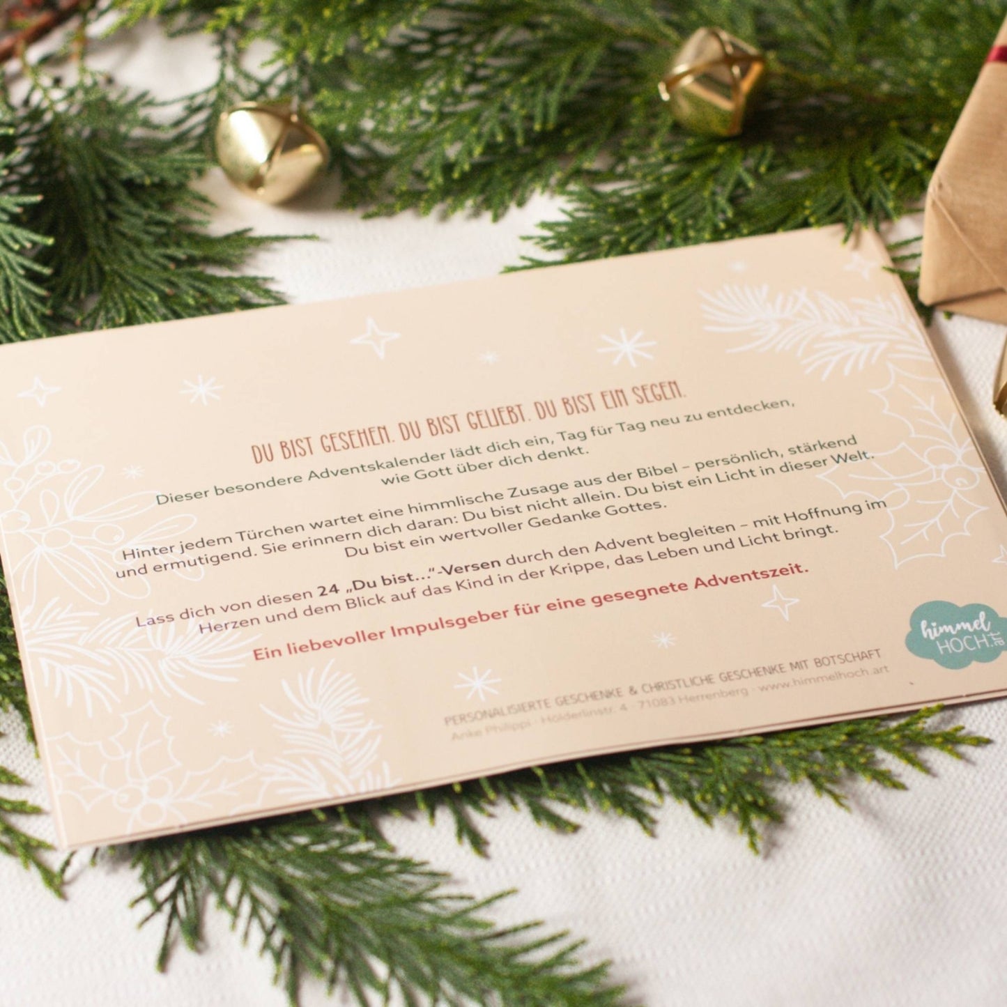 Adventskalender mit Bibelversen