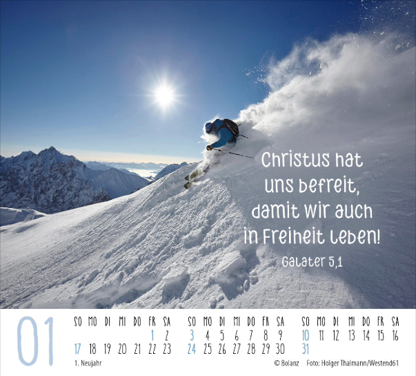 Freiheit 2027 - Minikalender