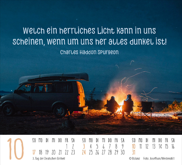 Freiheit 2027 - Minikalender