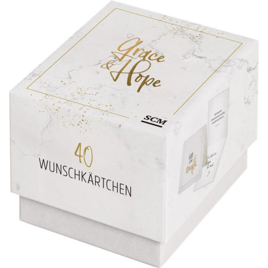 Grace & Hope - 40 Wunschkärtchen