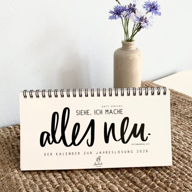 Tischkalender „Jahreslosung 2026“ | alles neu