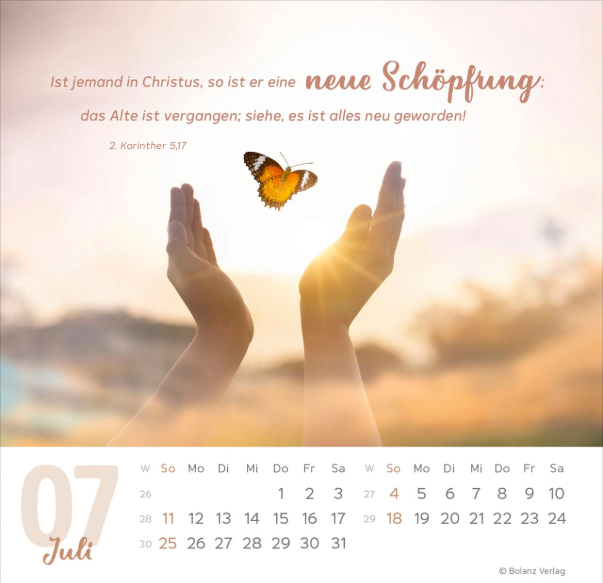 Meine Zeit 2027 - Aufstellkalender
