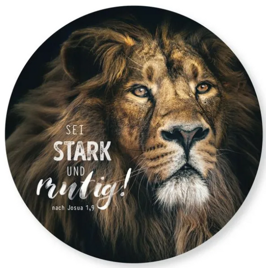 Wandschmuckbild Löwe