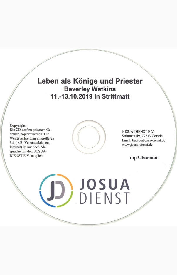 MP3-CD Leben als Könige und Priester