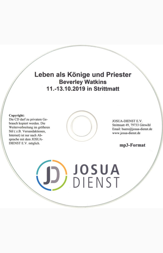 MP3-CD Leben als Könige und Priester