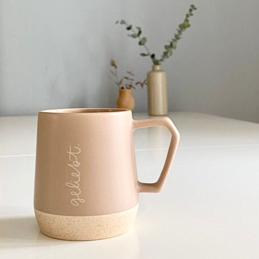 Tasse „geliebt.“